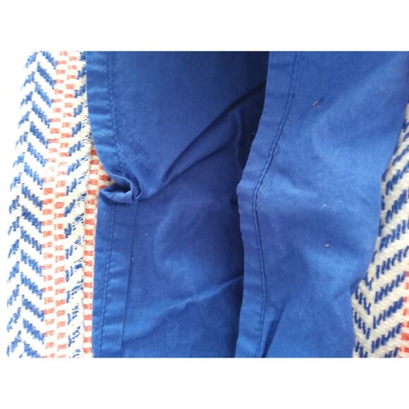 $Gap Women's Chevron mini skirt Embroidered Aline sz XS. Blue Orange - Picture 5 of 6